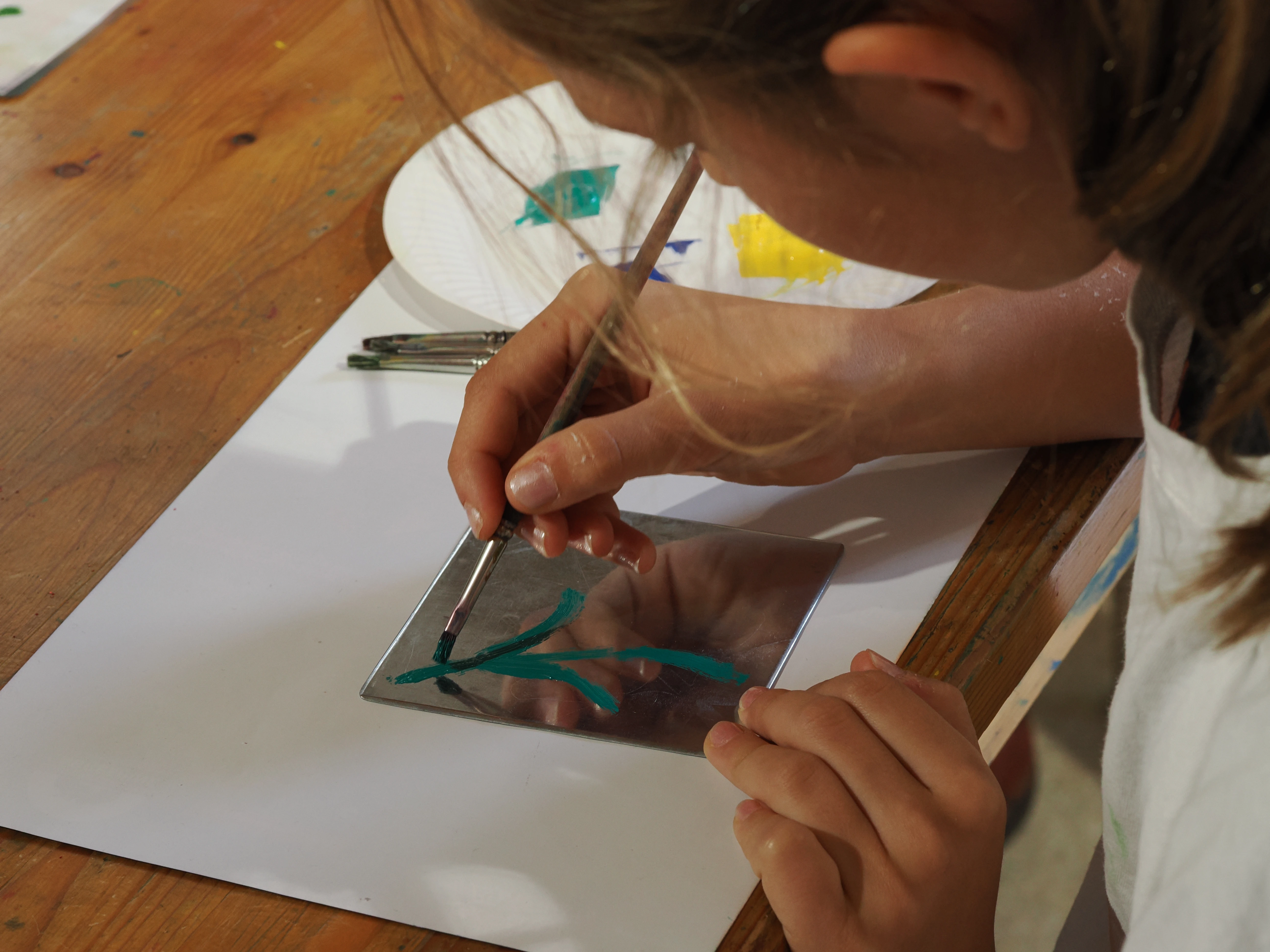 Atelier Traces, impression monotype 14h30