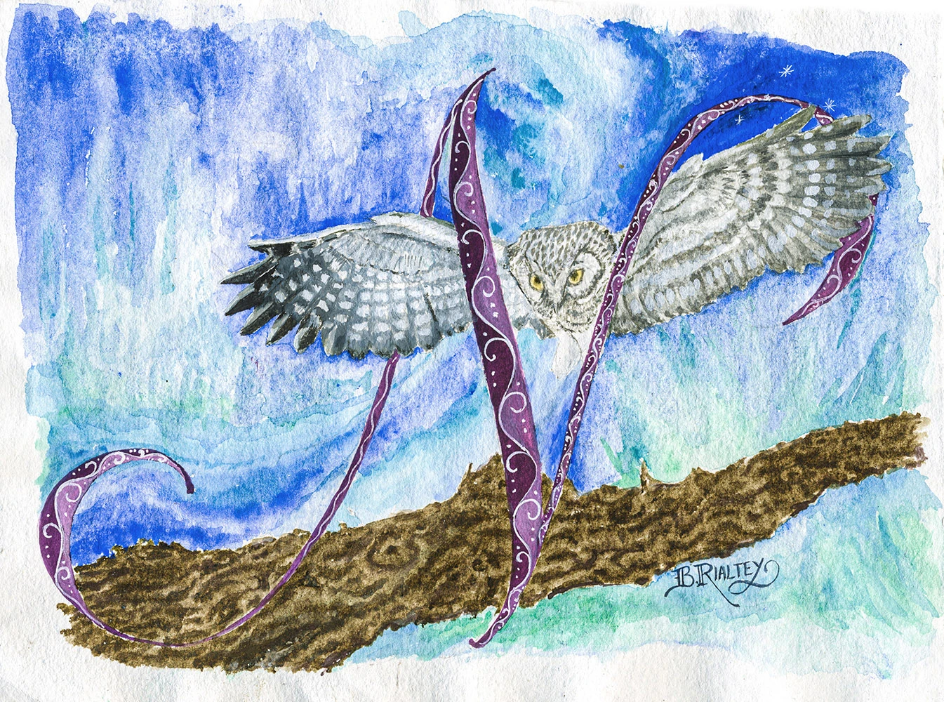 Atelier Lettrines Illustrées au pinceau avec Benjamin Rialtey à 10h