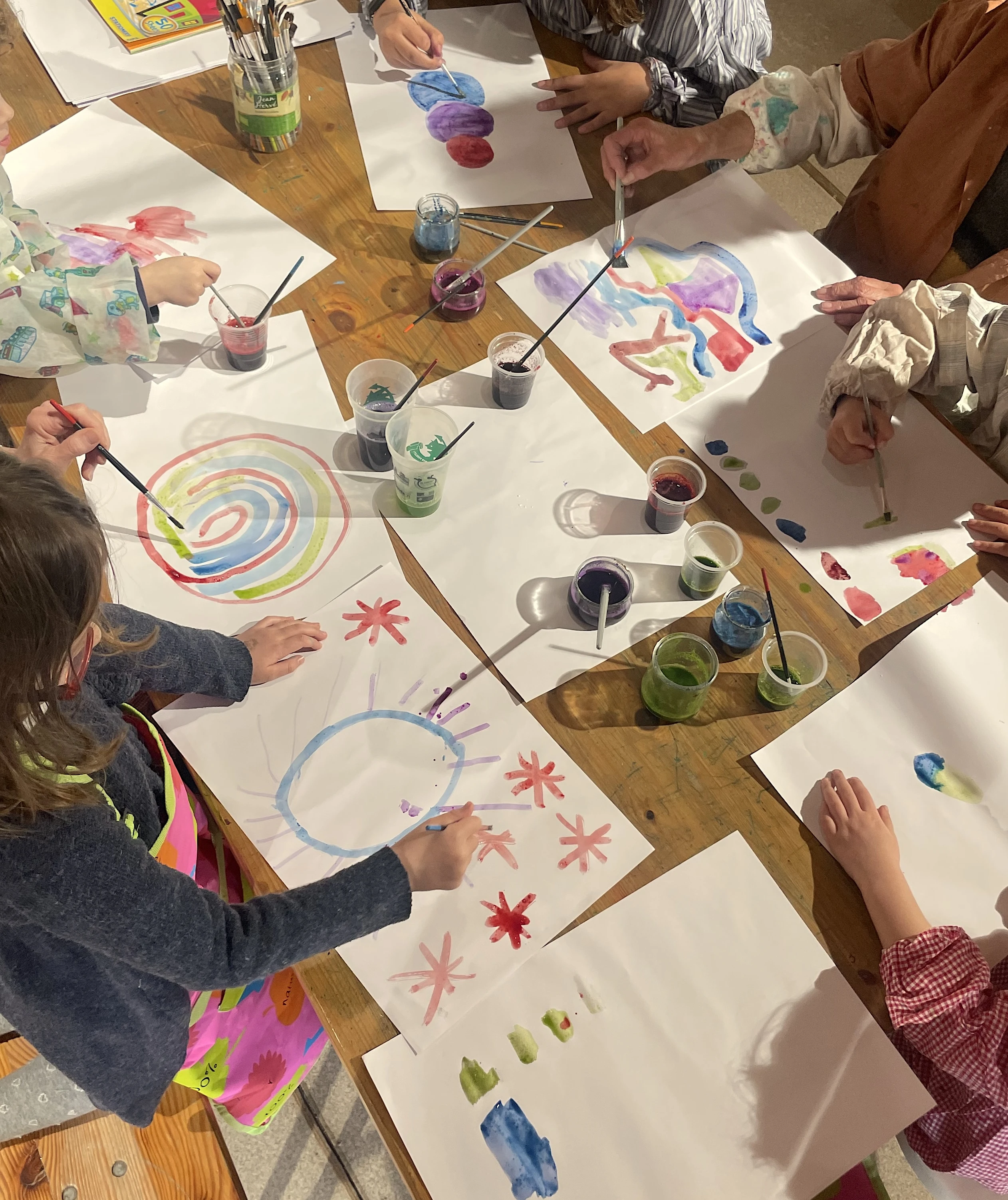 Atelier Peintures Végétales de 10h à 12h