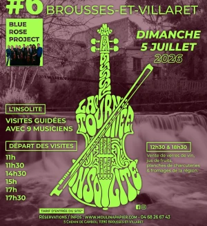 la Tournée Insolite, visites guidées en musique