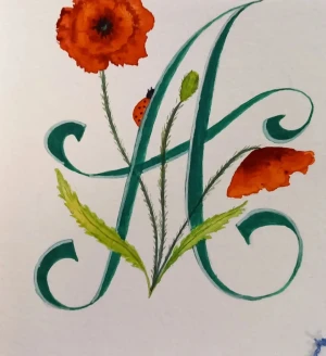 Atelier Lettrines Illustrées au pinceau avec Benjamin Rialtey à 10h