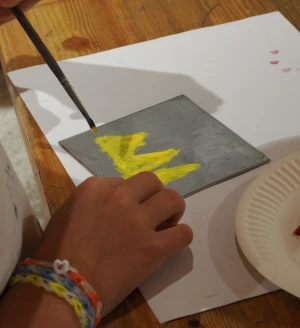 Atelier Traces, impression monotype 14h30