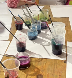 Atelier Peintures Végétales à 14h